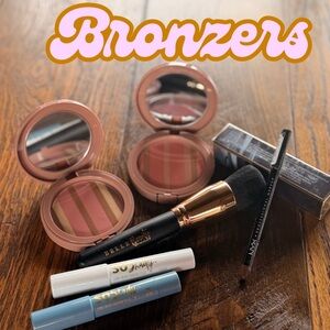 Belle Beauty Bronzer Set Palette***Brush Eye Shadow Crayons Eyelash Serum Liner